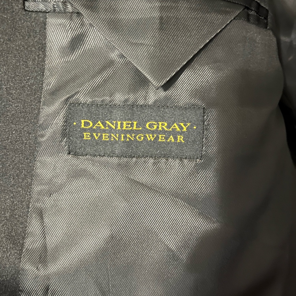 Daniel Grey Tuxedo Jacket 3 Button - image 4